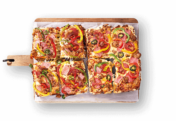 Domino's Dominator pizza