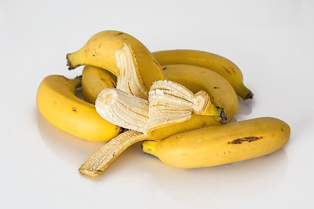 Gebakken plantain banaan uit mobiel frituur