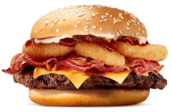 Texas Bacon King hamburger